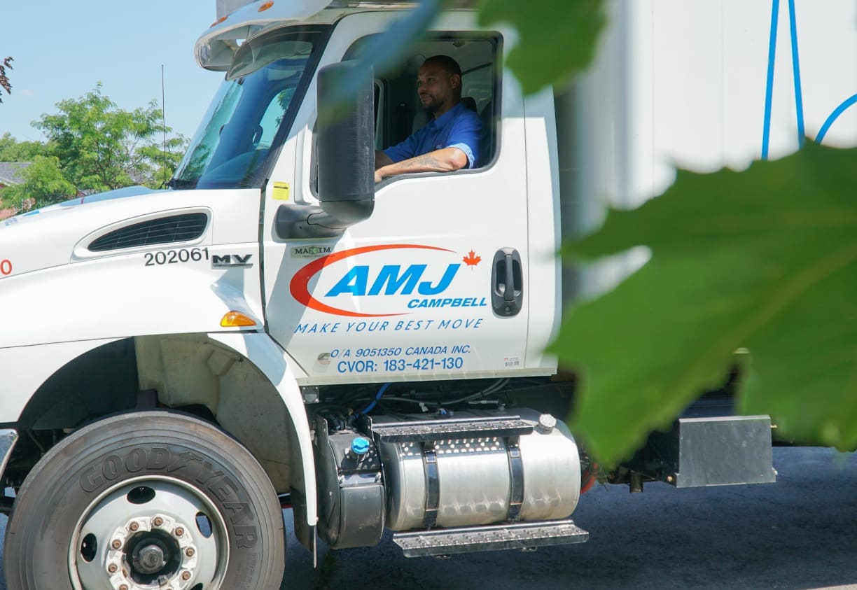 Man driving moving truck at Moncton