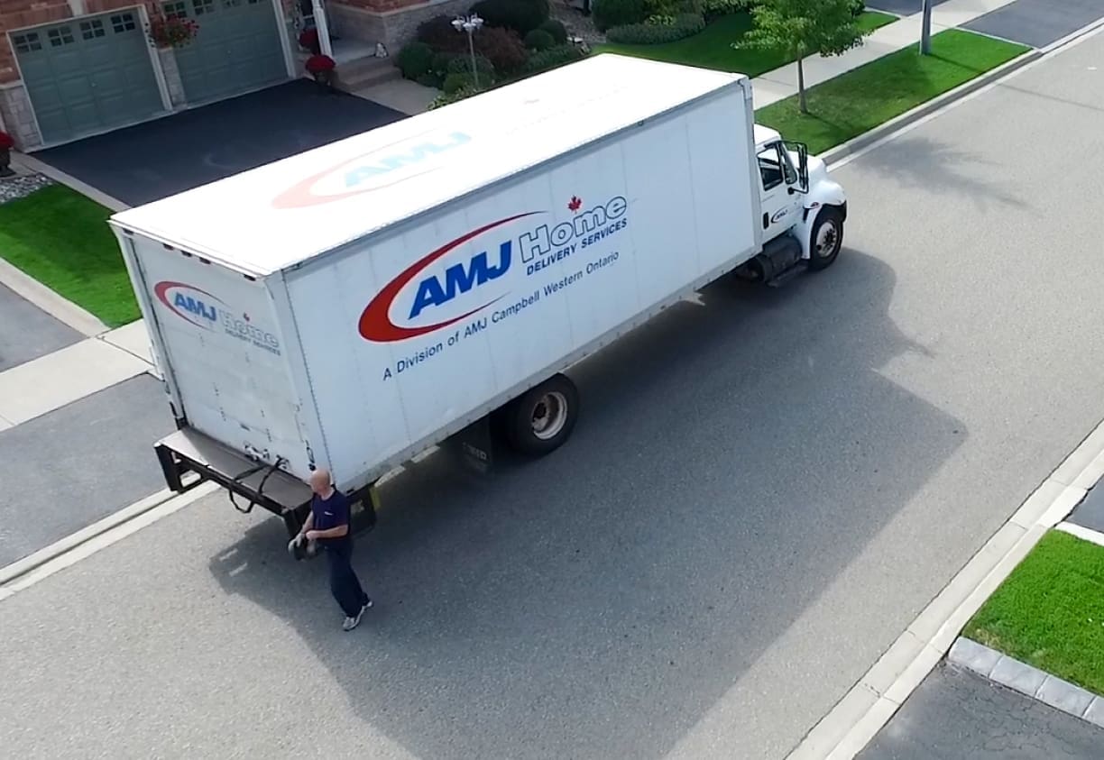 Big Moving Services Truck